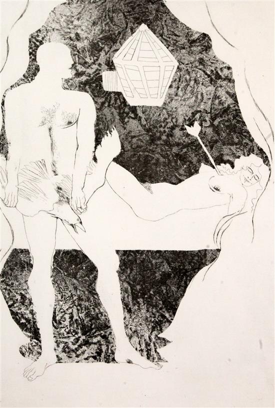 Dame Elizabeth Frink R.A. (1930-1993) The Reeves Tale, The Wife of Baths Tale, The Manciples Tale, The Merchants Tale and The Physic